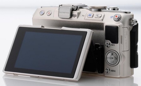 Olympus PEN Lite E-PL5 Micro Four Thirds Camera display