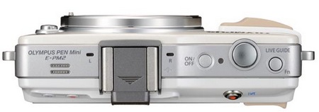 Olympus PEN mini E-PM2 Micro Four Thirds Camera top