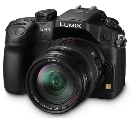 Panasonic LUMIX DMC-GH3 Micro Four Thirds Camera angle