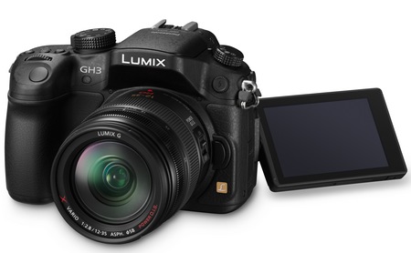 Panasonic LUMIX DMC-GH3 Micro Four Thirds Camera display rotating