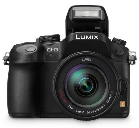 Panasonic LUMIX DMC-GH3 Micro Four Thirds Camera flash