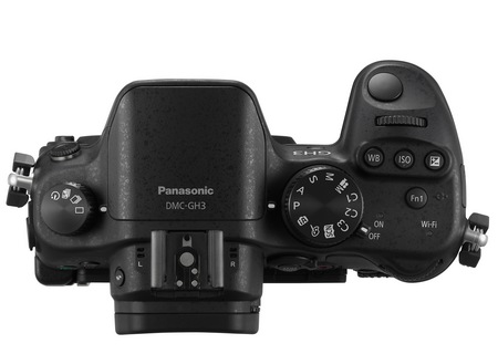 Panasonic LUMIX DMC-GH3 Micro Four Thirds Camera top