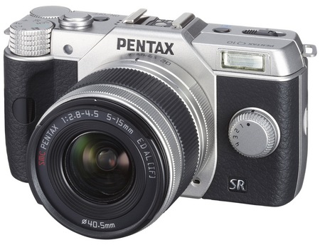 Pentax Q10 Mirrorless Interchangeable Lens Camera silver