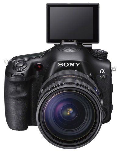 Sony Alpha A99 Full-frame DSLR Camera tilting lcd
