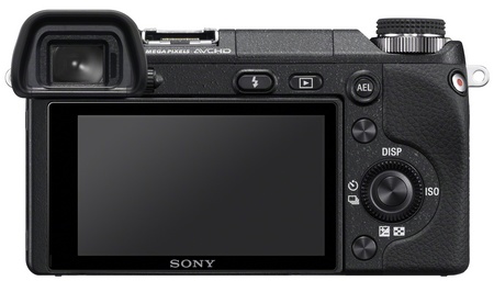 Sony Alpha NEX-6 Mirrorless Camera back