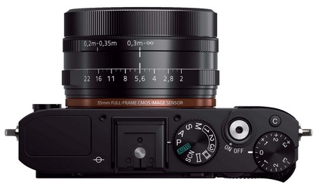 Sony Cyber-shot DSC-RX1 Compact Full-Frame Digital Camera top