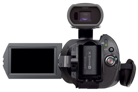 Sony Handycam NEX-VG900 Full Frame 35mm Camcorder back