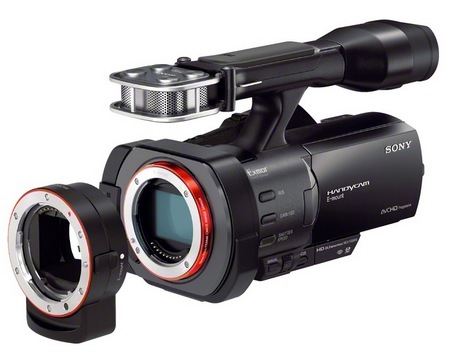 Sony Handycam NEX-VG900 Full Frame 35mm Camcorder wth LA-EA3 adapter