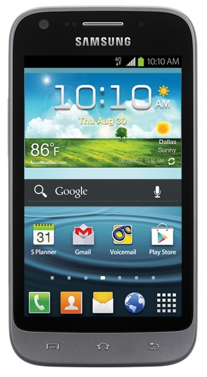 Sprint Samsung Galaxy Victory 4G LTE Affordable Smartphone front