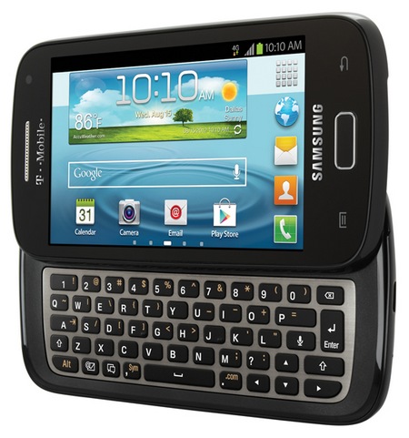 T-Mobile Samsung Galaxy S Relay 4G QWERTY Smartphone keyboard