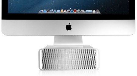 Twelve South HiRise Adjustable Stand for iMac and Apple Display front