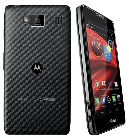 Verizon Motorola DROID RAZR MAXX HD with bigger battery back