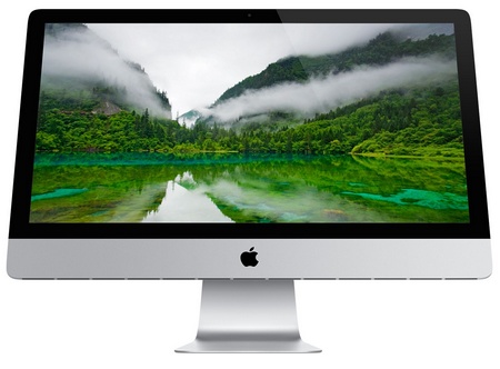 Apple iMac 2012 front 27-inch