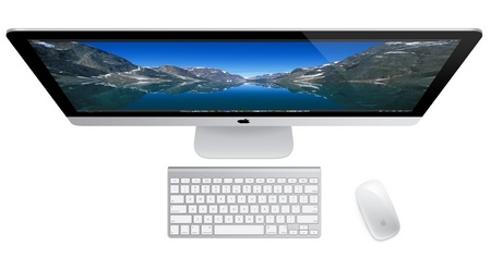 Apple iMac 2012 top