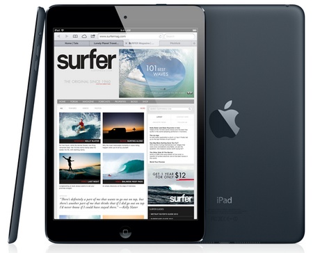 Apple iPad mini 7.9-inch Touchscreen, dual-core A5 lte 1080p video black slate