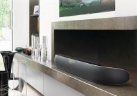 Bowers & Wilkins Panorama 2 Soundbar Speaker in use