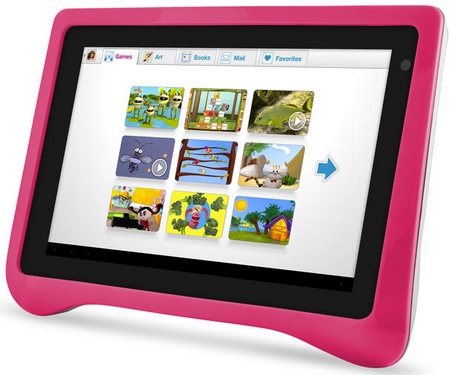 Ematic FunTab Pro Android 4.0 Tablet for Children pink