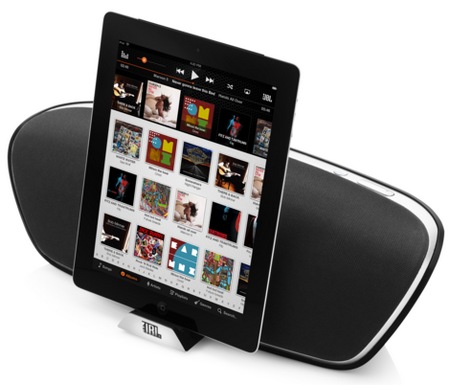 JBL OnBeat Venue iPad Loudspeaker Dock with Bluetooth ipad docked