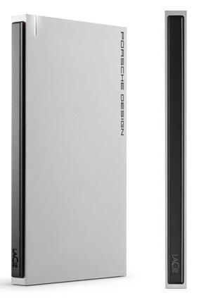 LaCie Porsche Design P'9223 Slim USB 3.0 Mobile Drive side