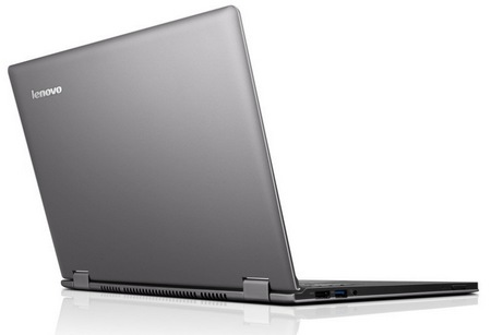 Lenovo IdeaPad Yoga 13 Convertible Hybrid Notebook Tablet Windows 8 back Lenovo IdeaPad Yoga 13 Convertible Hybrid Notebook Tablet Windows 8 back