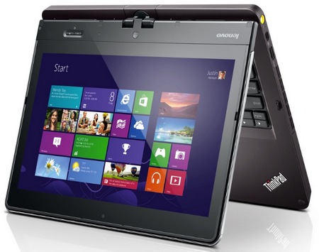 Lenovo ThinkPad Twist Windows 8 Convertible Ultrabook for Business 1