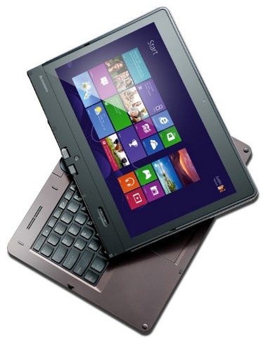 Lenovo ThinkPad Twist Windows 8 Convertible Ultrabook for Business twisting 1