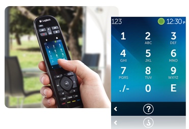 Logitech Harmony Touch Universal Remote with Touchscreen number pad