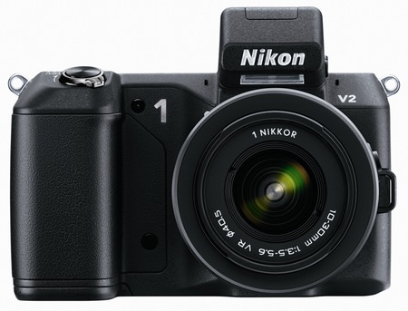 Nikon 1 V2 Interchangeable Lens Mirrorless Camera front