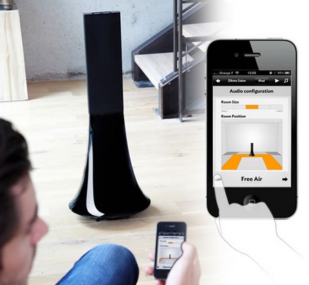 Parrot Zikmu Solo Wireless Speaker Tower app