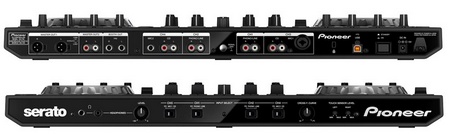 Pioneer DDJ-SX 4-channel Performance DJ Controller for Serato DJ Software connectors