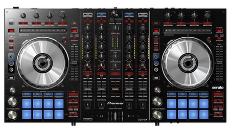 Pioneer DDJ-SX 4-channel Performance DJ Controller for Serato DJ Software front