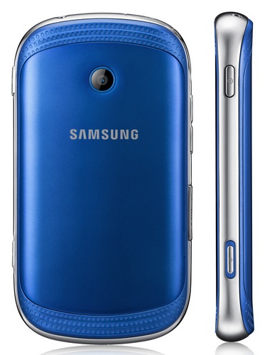 Samsung Galaxy Music Smartphone with Dual Frontal Stereo Speakers back side