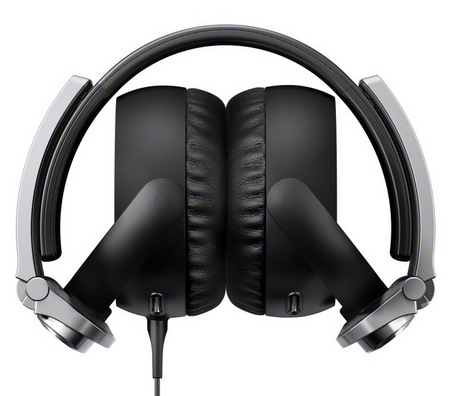 Sony MDR-XB800 Extra Bass headphones folded