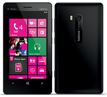 T-Mobile Nokia Lumia 810 Windows Phone 8 Smartphone back