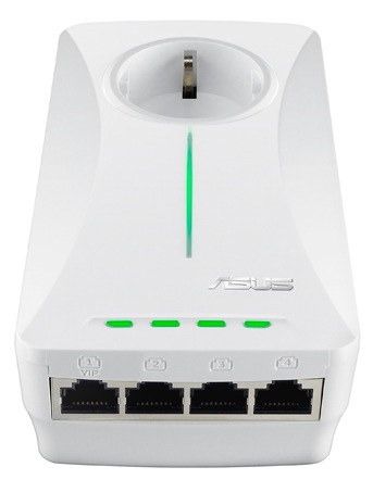 Asus PL-X51P and PL-X52P 500Mbps Powerline Adapters with 4 Gigabit LAN Ports vip