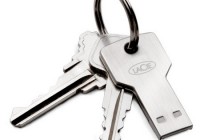 LaCie PetiteKey Key-shaped USB Flash Drive keychain