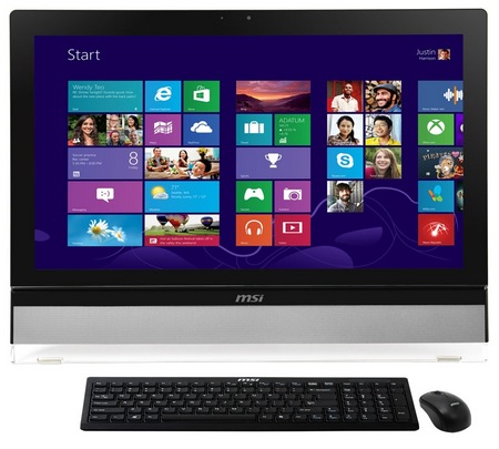 MSI AE2712 and AE2712G Windows 8 All-in-one PC