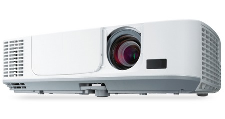 NEC M271X, M311X and M311W Portable Projectors angle