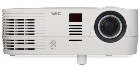 NEC VE281 and VE281X Multimedia Projectors front