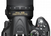 Nikon D5200 Digital SLR Camera with 39-point AF and 24.1 Megapixel Sensor top