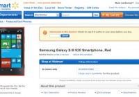 Walmart lists Nokia Lumia 920 as Samsung Galaxy S III 920
