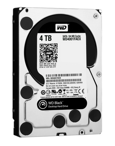 Western Digital Black 4TB 3.5-inch Hard Drive