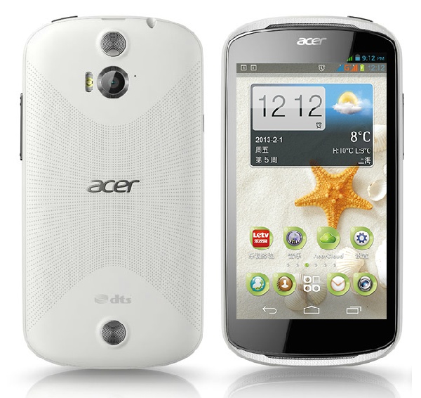 Acer Liquid E1 4.5-inch Mid-range Dual-SIM Smartphone white