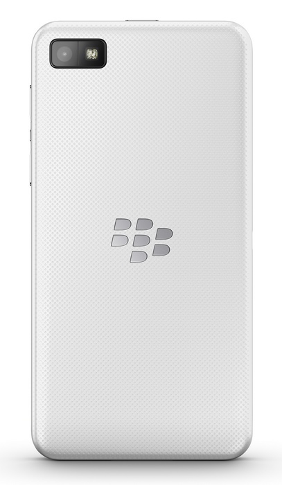 BlackBerry Z10 BB10 Smartphone white back