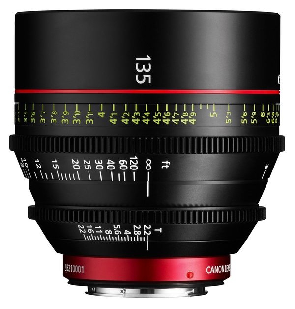 Canon Cinema Prime CN-E135mm T2.2 L F Lens 1