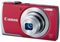 Canon PowerShot A2500 Budget Digital Camera red
