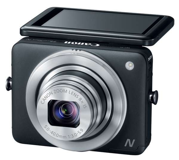 Canon PowerShot N Camera tilt display