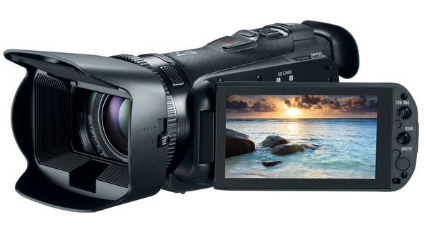 Canon VIXIA HF G20 Prosumer Full HD Camcorder angle