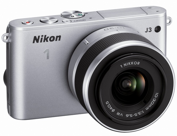 Nikon 1 J3 mirrorless camera silver