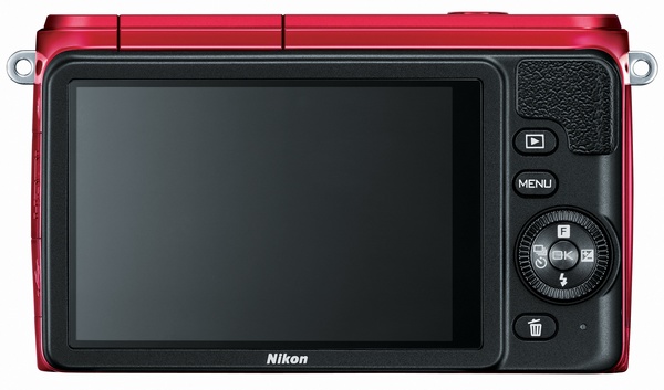 Nikon 1 S1 mirrorless camera back